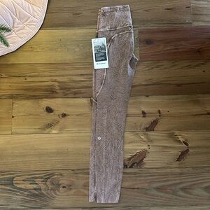 lululemon fast and free leggings NWT